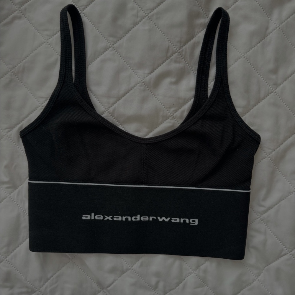 Alexander Wang Black Bralette